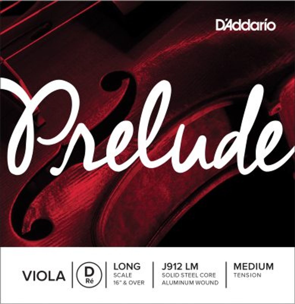 DADADDARIO D-Streng for Bratsj Prelude J912LM