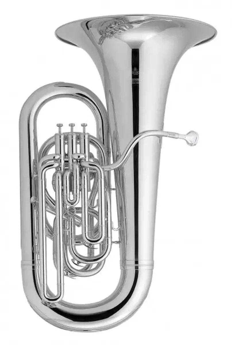 BESSON Eb Tuba Sovereign Ø19  BE9812-2-0 Silver 