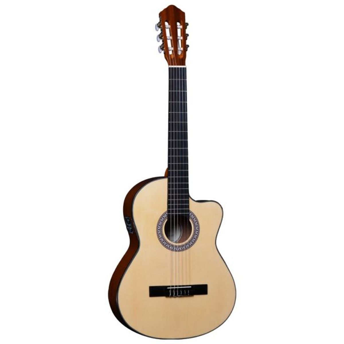SANTANA Classical guitar 20 NA m. mikrofon, cutaway